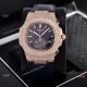 Japan Grade Patek Philippe Nautilus Chronograph Watches Rose Gold Diamond Case (3)_th.jpg